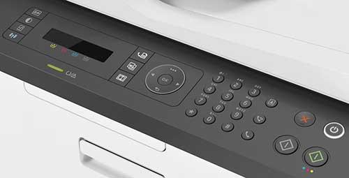 Контрольная панель принтера HP Color 179fnw